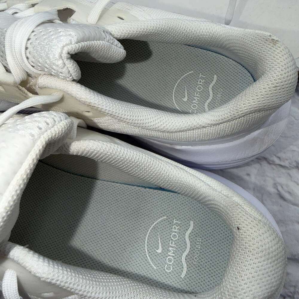 Nike Downshifter 14 Men’s Size 11.5 Running Shoes White IB1895-104 EUC - Picture 11 of 12